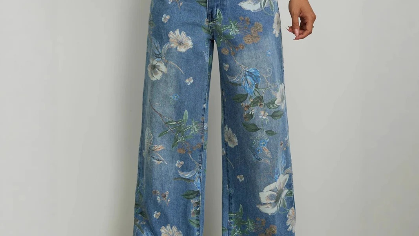 Street Trend Loose Straight Leg Wide Leg Pants