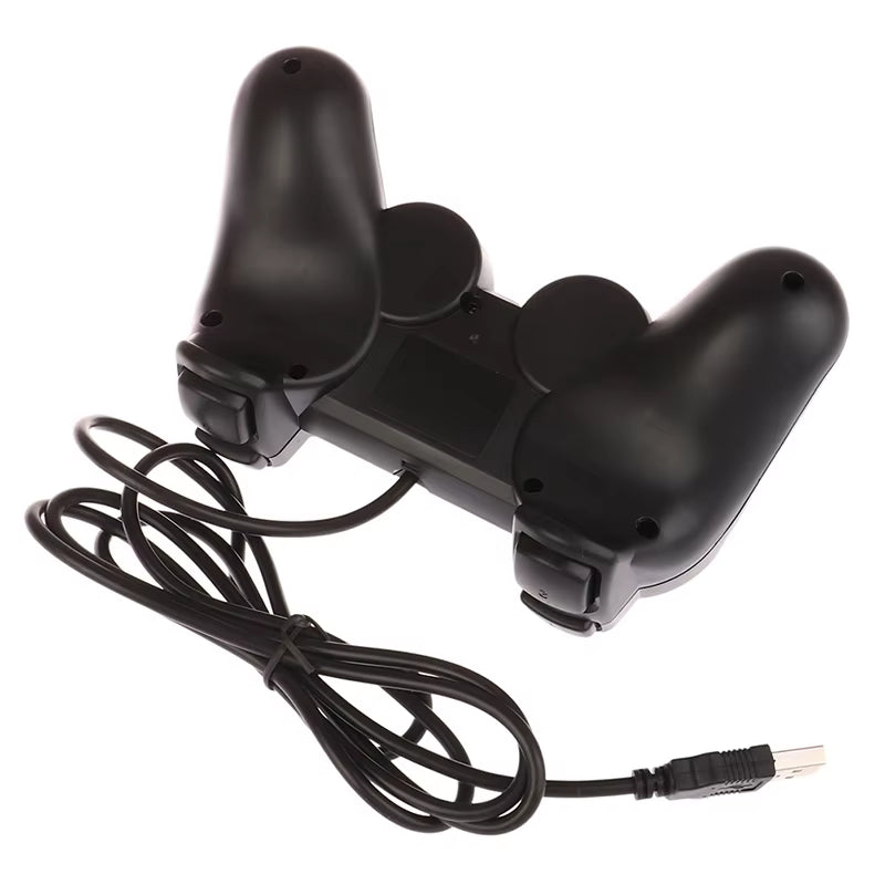 Vibration Joystick Wired USB PC Controller for PC Computer Laptop for Winxp/Win7/Win8/Win10 for Vista Black Gamepad