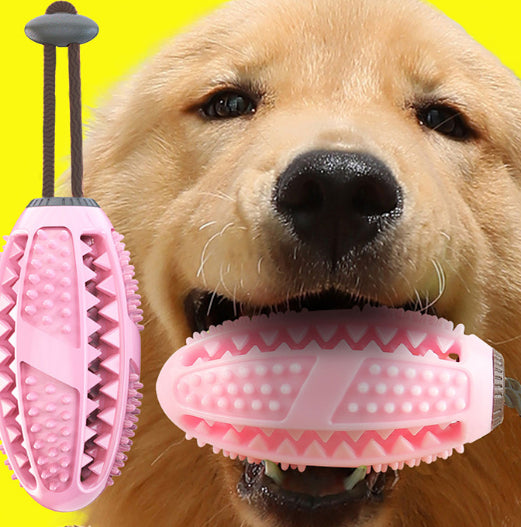 Dog Suction Cup Tug Toy with Leaking Ball