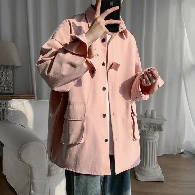 Men's Loose Jacket Casual Top