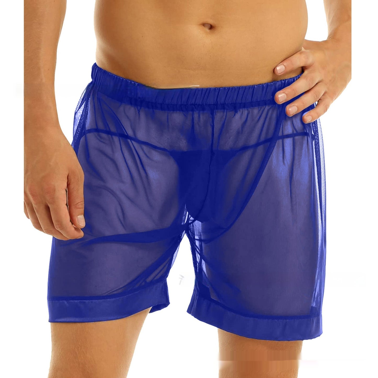 New European And American Men's Mesh Shorts