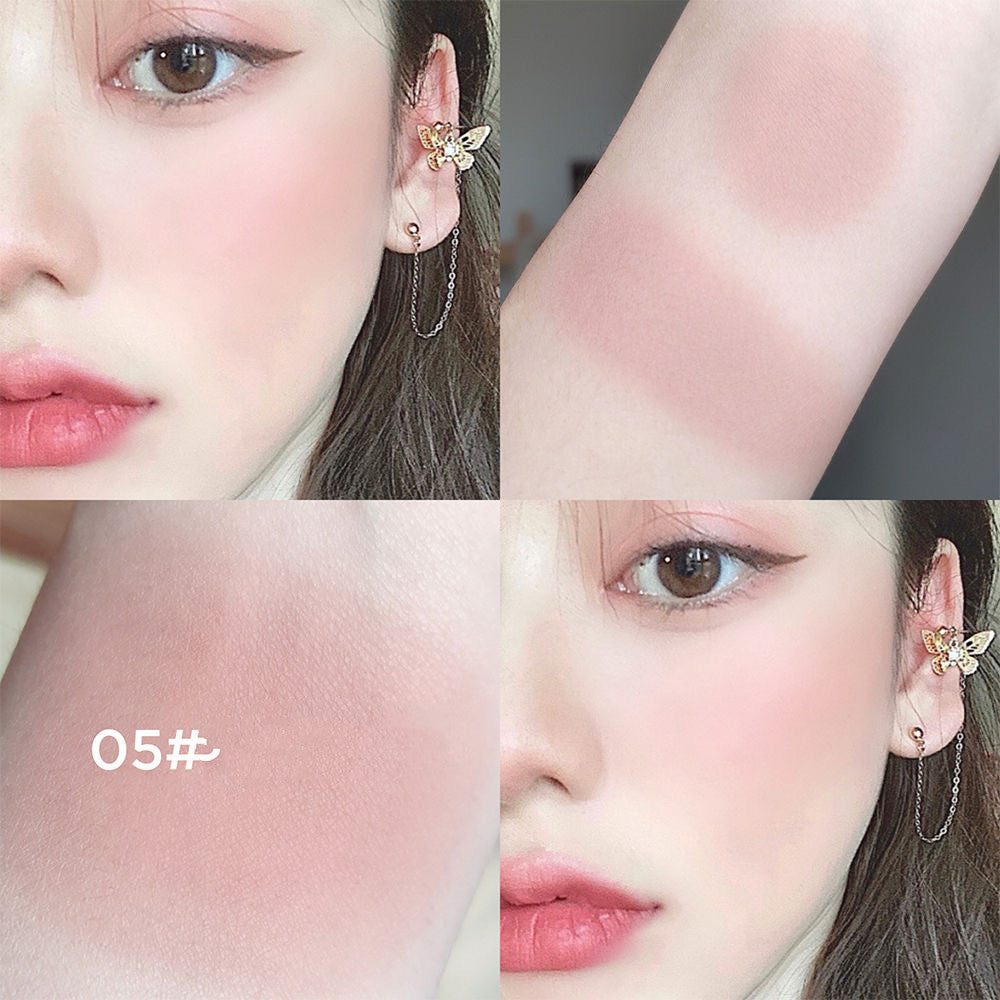 Brightening Color Rendering Long-lasting Natural Delicate Rouge Contour Compact