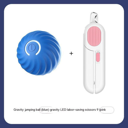 Interactive Rubber Dog Ball Toy - Bite Resistant Training Ball