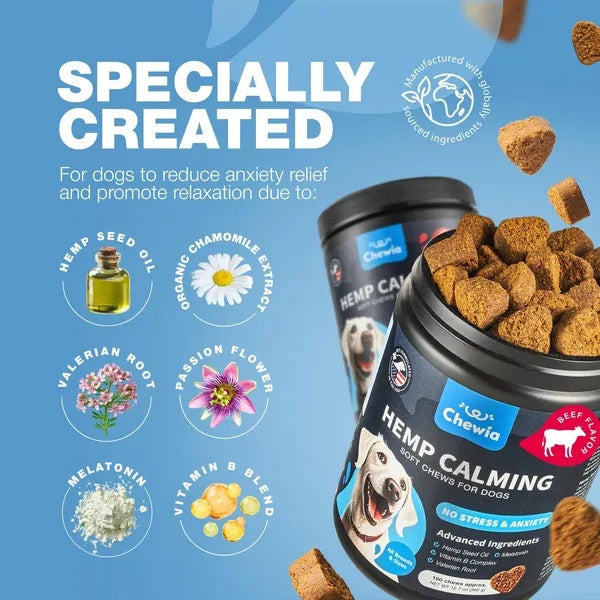 Hemp Calming Chews for Dogs