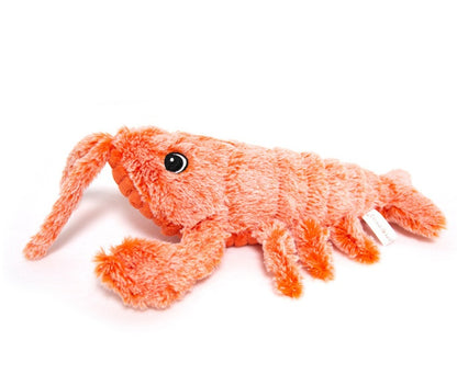USB Rechargeable Jumping Shrimp Cat Toy