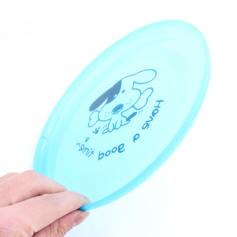 Silicone Flying Saucer Dog Toy – Durable, Fun Disc for Training & Play