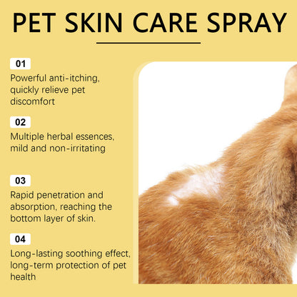 Pet Skin Spray Itch Relief – 30ml Gentle Care for Dogs