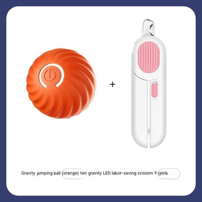 Interactive Rubber Dog Ball Toy - Bite Resistant Training Ball