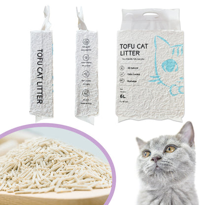 Food Tofu Cat Litter Mixed Original Flavor - 6L (2kg)