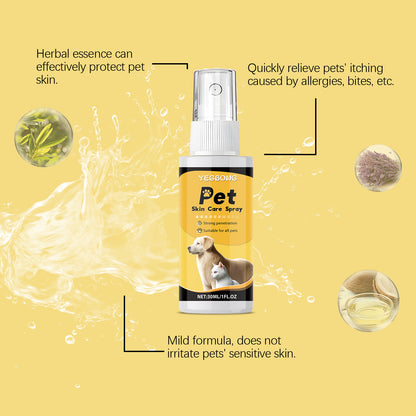 Pet Skin Spray Itch Relief – 30ml Gentle Care for Dogs