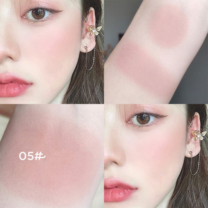 Brightening Color Rendering Long-lasting Natural Delicate Rouge Contour Compact