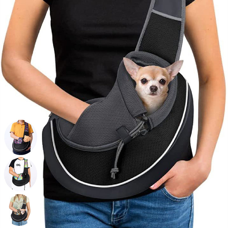 Pet Carrier Crossbody Bag for Dogs & Cats