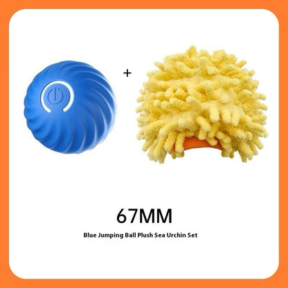 Interactive Rubber Dog Ball Toy - Bite Resistant Training Ball