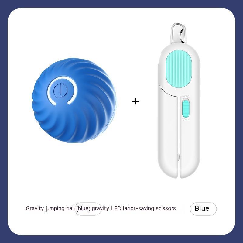 Interactive Rubber Dog Ball Toy - Bite Resistant Training Ball