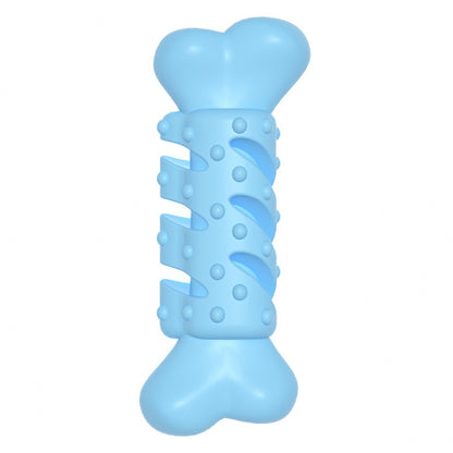 Pet Dog Bone Teething Toy – Soft TPR Chew for Puppies