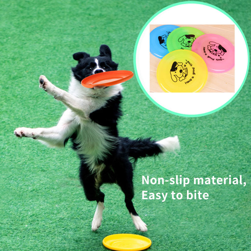 Silicone Flying Saucer Dog Toy – Durable, Fun Disc for Training & Play