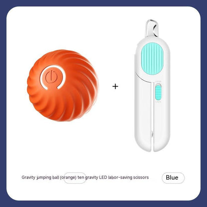 Interactive Rubber Dog Ball Toy - Bite Resistant Training Ball